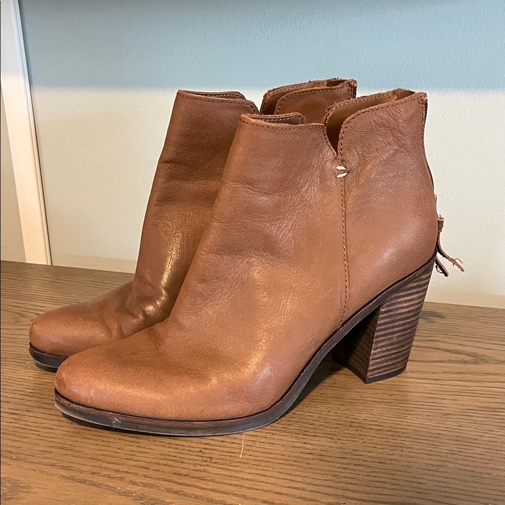 Nordstrom Brown Ankle Booties